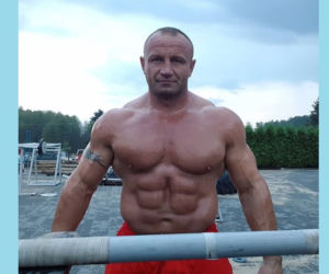 Mariusz Pudzianowski po treningu