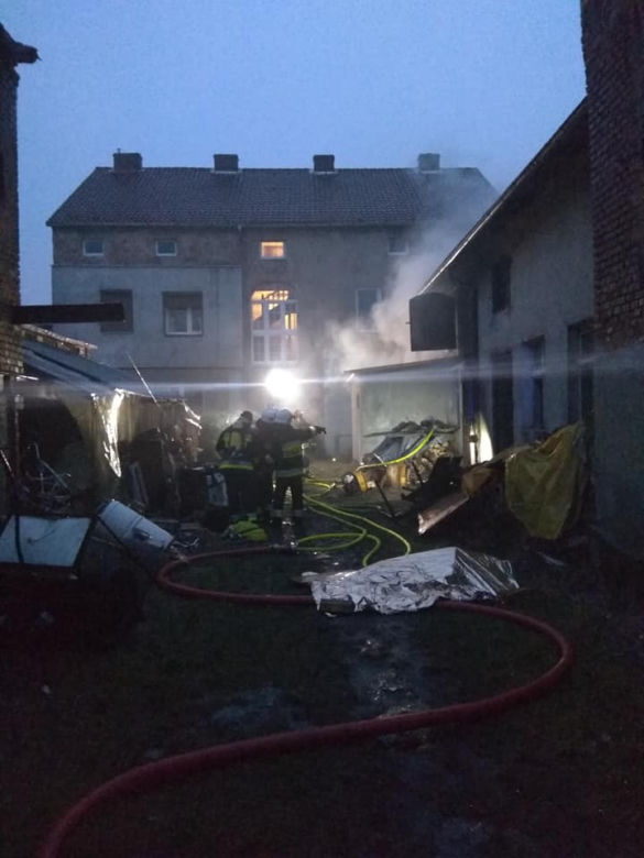 Dwie osoby zginęły w pożarze w Mirosławcu