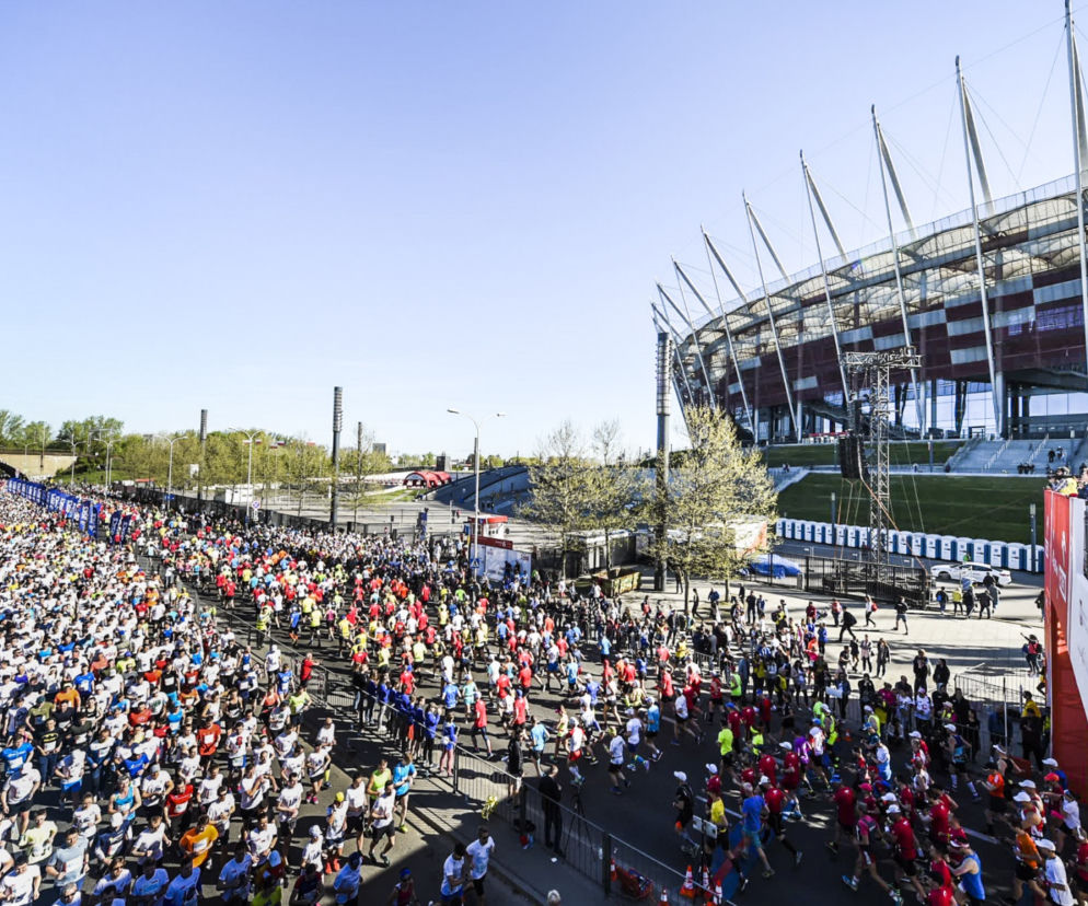 Dwadzieścia tysięcy miłośników sportu rywalizowało podczas ORLEN Warsaw Marathon