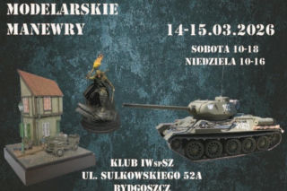 Czołgi, samoloty i makiety kolejowe w jednym miejscu. „Modelarskie Manewry” znów w Bydgoszczy