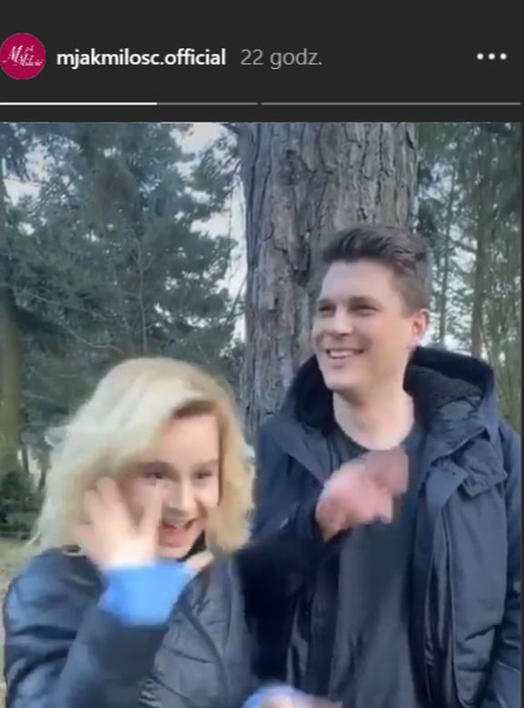M jak miłość: Sonia (Barbara Wypych), Janek (Tomas Kollarik)