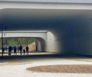 Aleja Fałata otwarta dla spacerowiczów