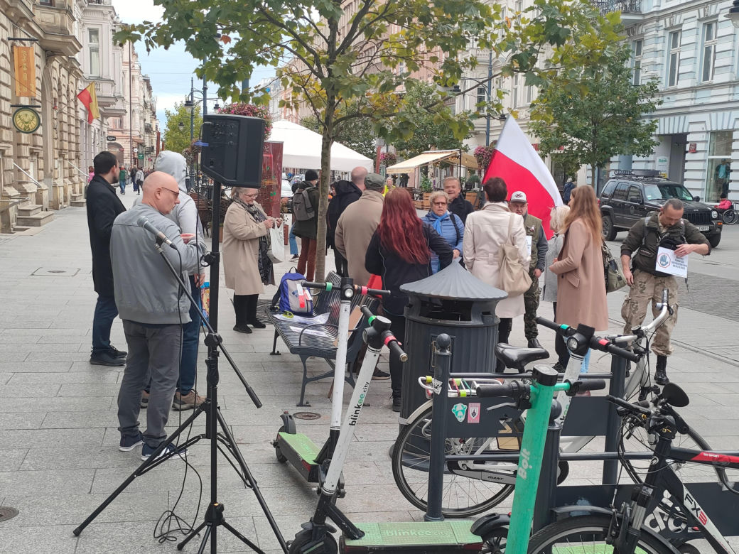 Łodzianie mają dość. Odbył się protest przeciw podwyżkom cen