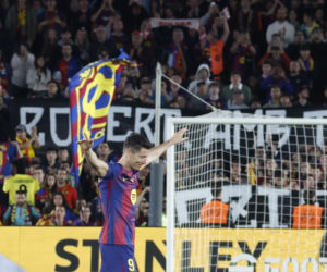 Pożegnanie Lewandowskiego na Camp Nou