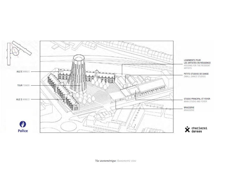 Siedziba policji w Charleroi projektu Ateliers Jean Nouvel i MDW