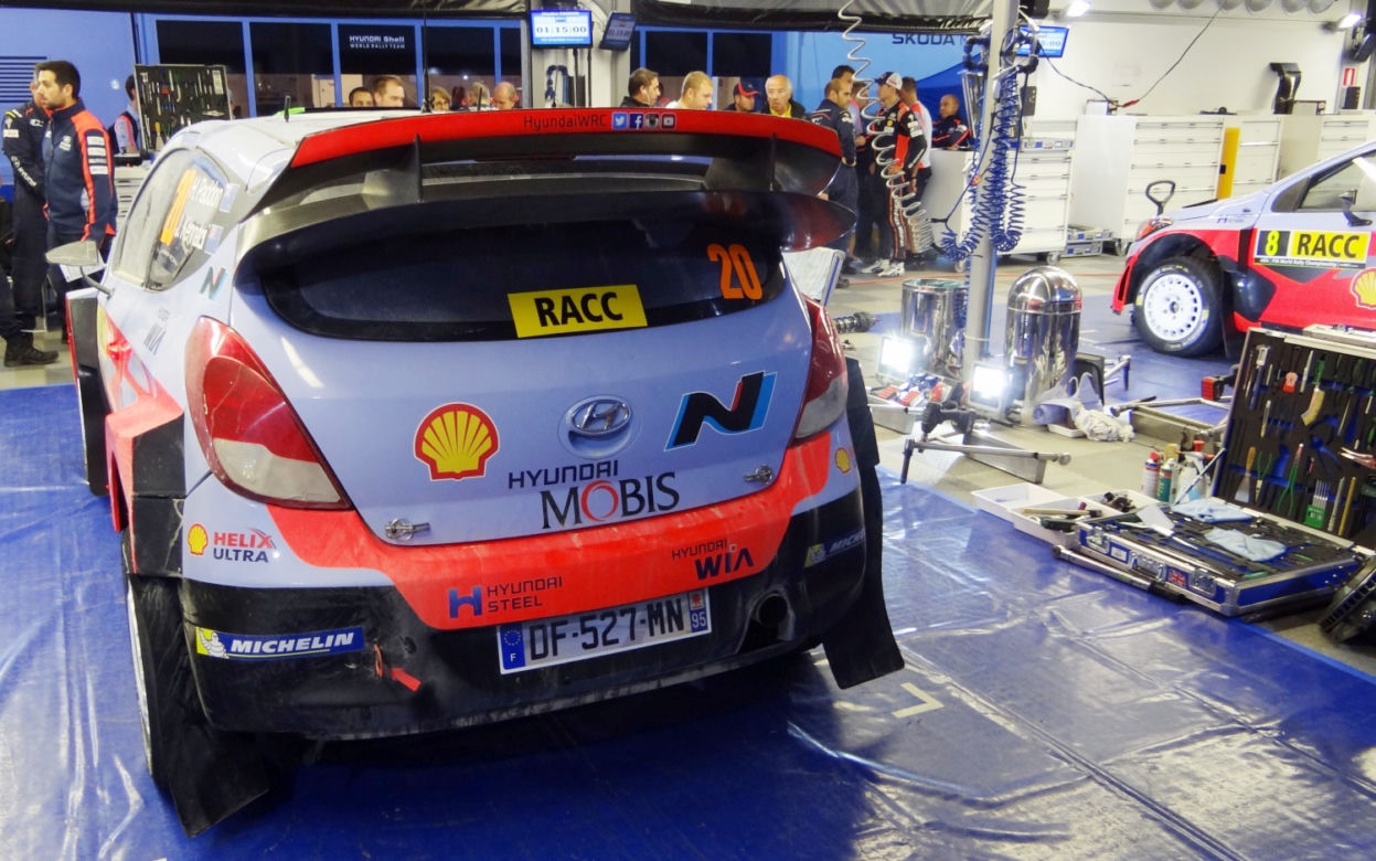 Strefa serwisowa, WRC, World Rally Championship, rajdy