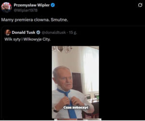 Politycy reagują na występ Tuska w Ranczu