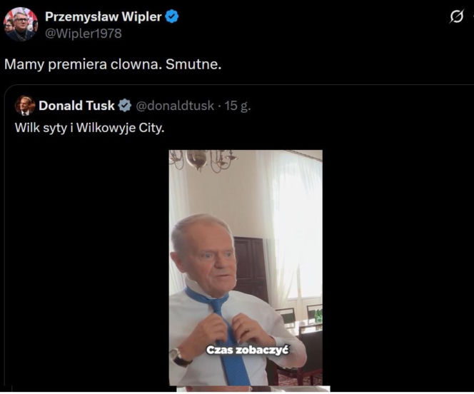 Politycy reagują na występ Tuska w "Ranczu"