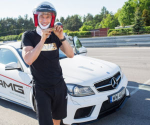 Robert Lewandowski na AMG Driving Academy