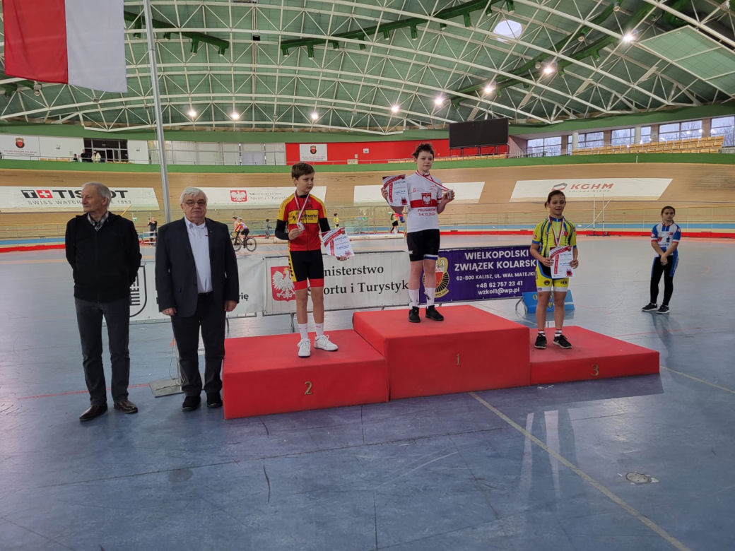 Grudziądzanie na podium Mistrzostw Polski Szkółek Kolarskich