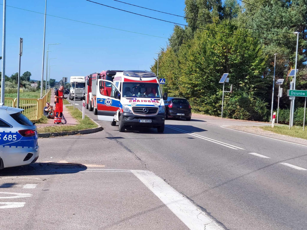 Wypadek w Kuczowie