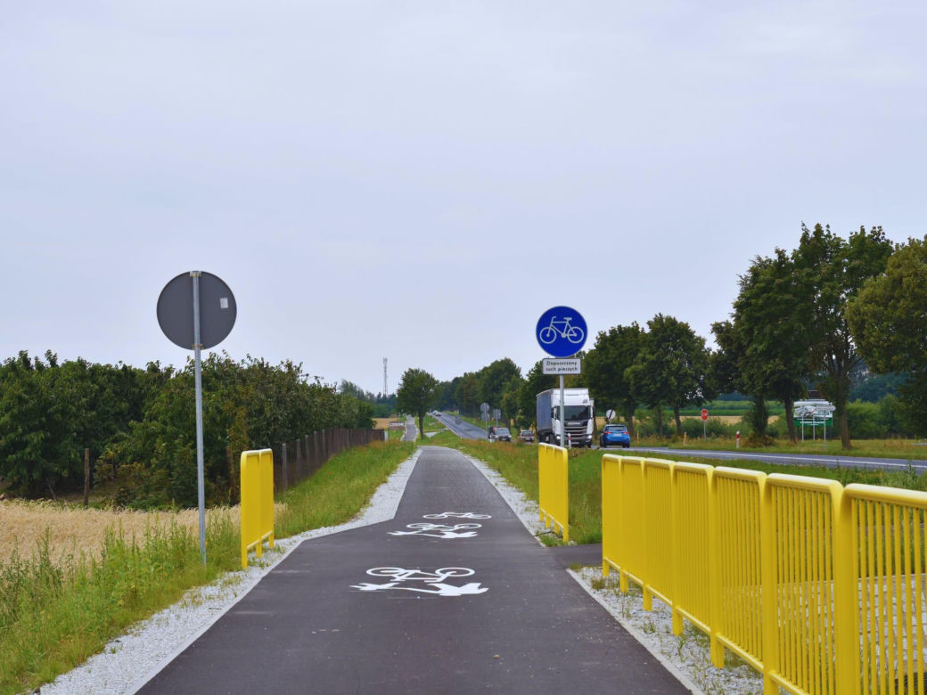Droga rowerowa Krzywiń Jerka gotowa