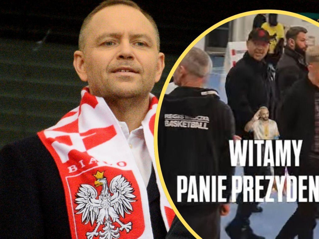 Niespodziewana wizyta Karola Nawrockiego na meczu!