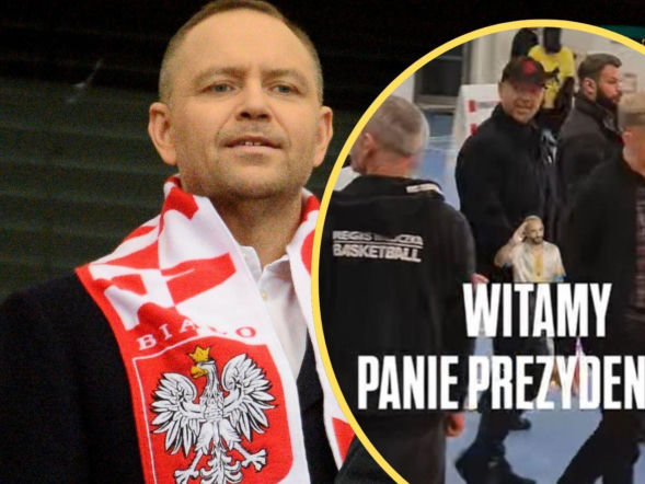 Niespodziewana wizyta Karola Nawrockiego na meczu! Szok, kto mu towarzyszył. Wideo niesie się po sieci!