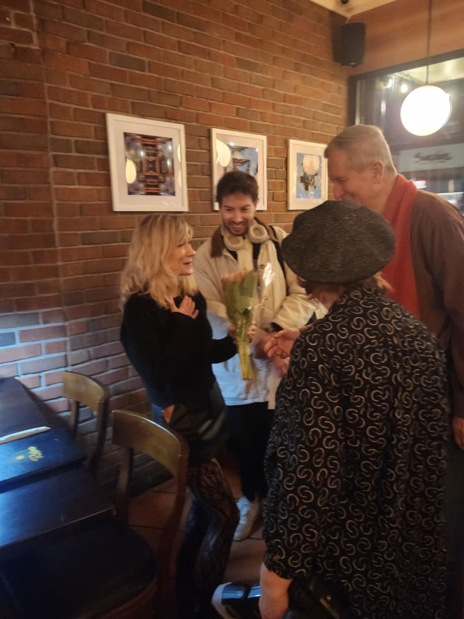 Wersnisaż wystawy "Niestabilne struktury" na Greenpoincie