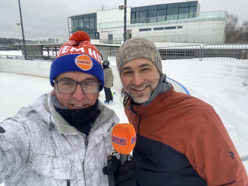 Lodowisko w Centrum Rekreacyjno-Sportowym Ukiel