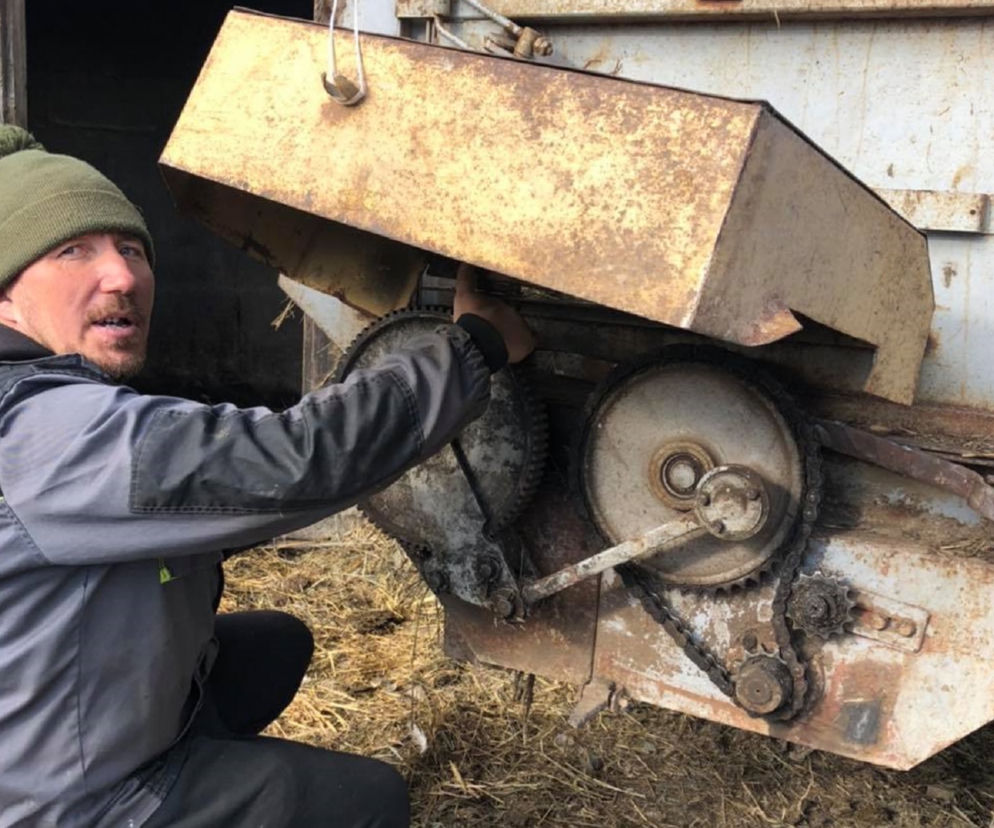Rolnicy. Podlasie. Gienek i Andrzej dostali prezent od fanów