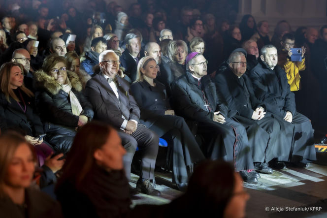 Pierwsza dama Marta Nawrocka na koncercie kolęd