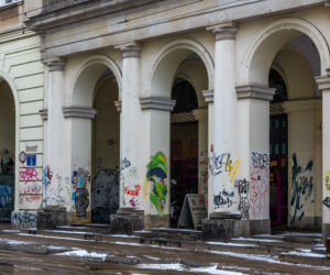 Graffiti w centrum Warszawy w 2026 r.