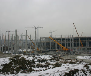 Bonarka City Center - budowa styczeń 2009 r.
