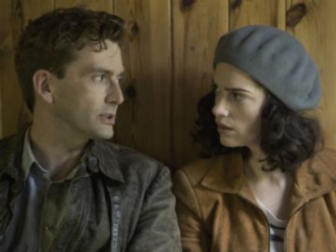 SZPIEDZY w WARSZAWIE odc. 1. Jean-Francois Mercier (David Tennant), Anna Skarbek (Janet Montgomery)