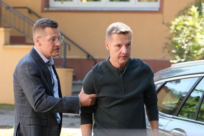 M jak miłość, odcinek 1908. Paweł (Rafał Mroczek), Antoś (Mark Myronenko)