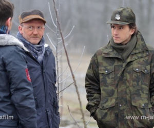 M jak miłość odc. 1142. Franek (Piotr Nerlewski), Marek (Kacper Kuszewski), Jerzy Kolęda (Artur Barciś)
