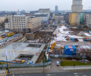 Łódzki Dom Kultury - wciąż jest częścią placu budowy