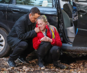 Na Wspólnej, odcinek 3389: Daria (Patrycja Topajew), Sławek Dziedzic (Mariusz Słupiński)