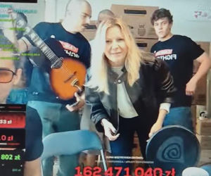 Małgorzata Kożuchowska u Łatwoganga