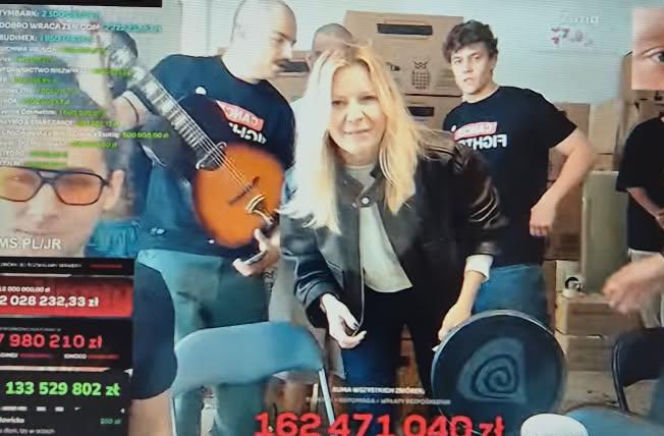 Małgorzata Kożuchowska u Łatwoganga