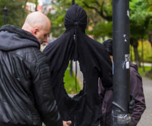 3 Instalacja Holy Man Marka Jenkinsa w pasażu Rubinsteina przy Piotrkowskiej