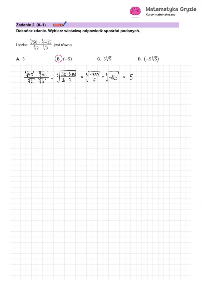 Próbna matura z matematyki. Arkusz CKE 5.03.2026