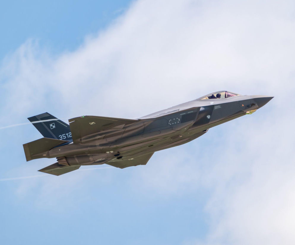 12. polski F-35 w powietrzu