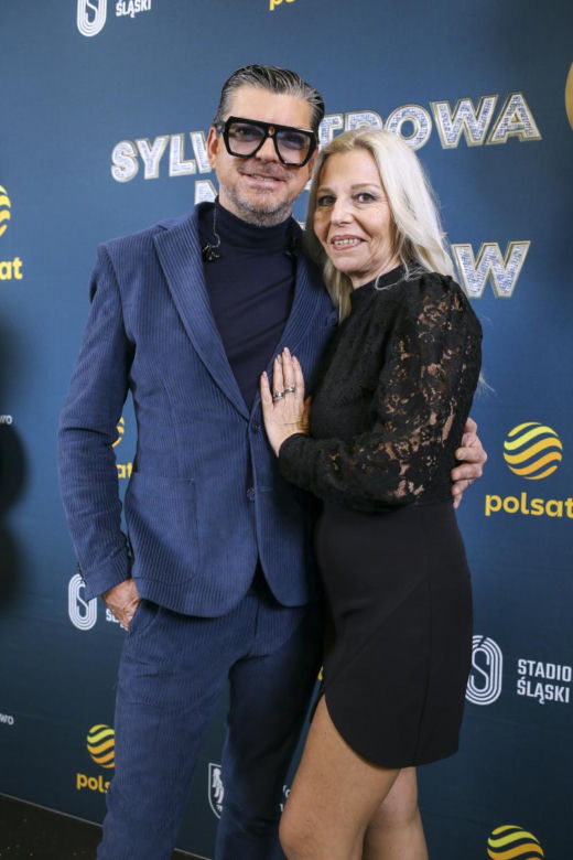 Danzel z żoną Kathleen Ceulemans