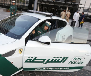 Ferrari FF police Dubai