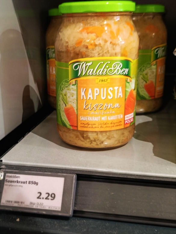 Polskie produkty w niemieckim supermarkecie