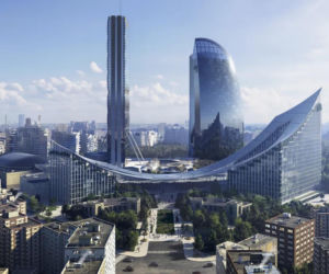 CityWave wśród wieżowców CityLife