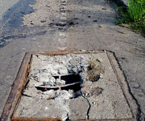 Jechał bez opony i uszkodził 6 km drogi