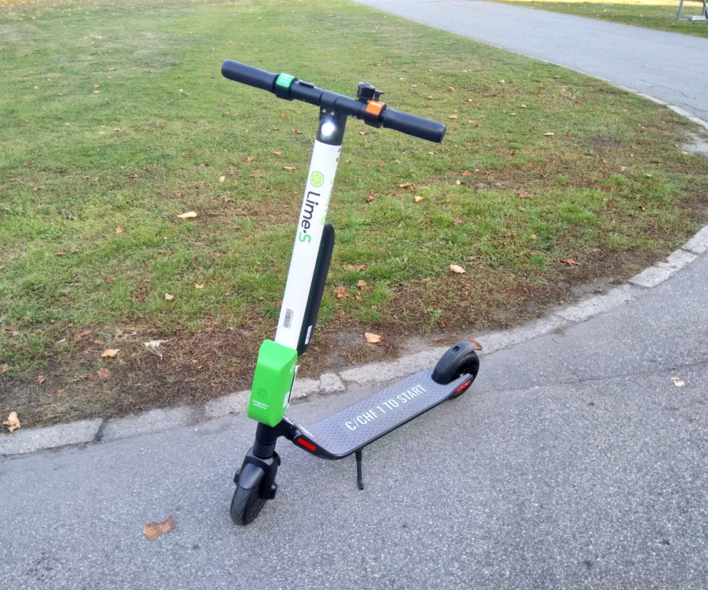 Hulajnogi elektryczne na minuty