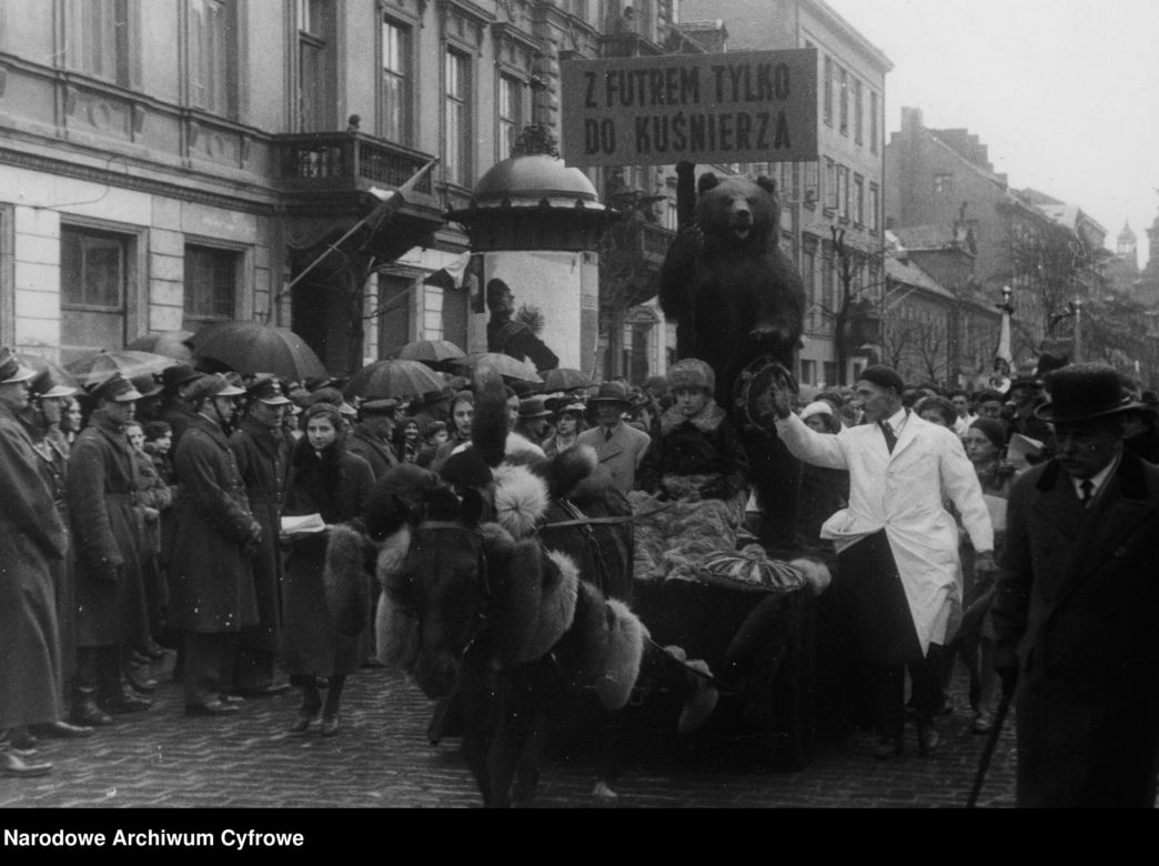 Ul. Długa w Warszawie - 1936 r.