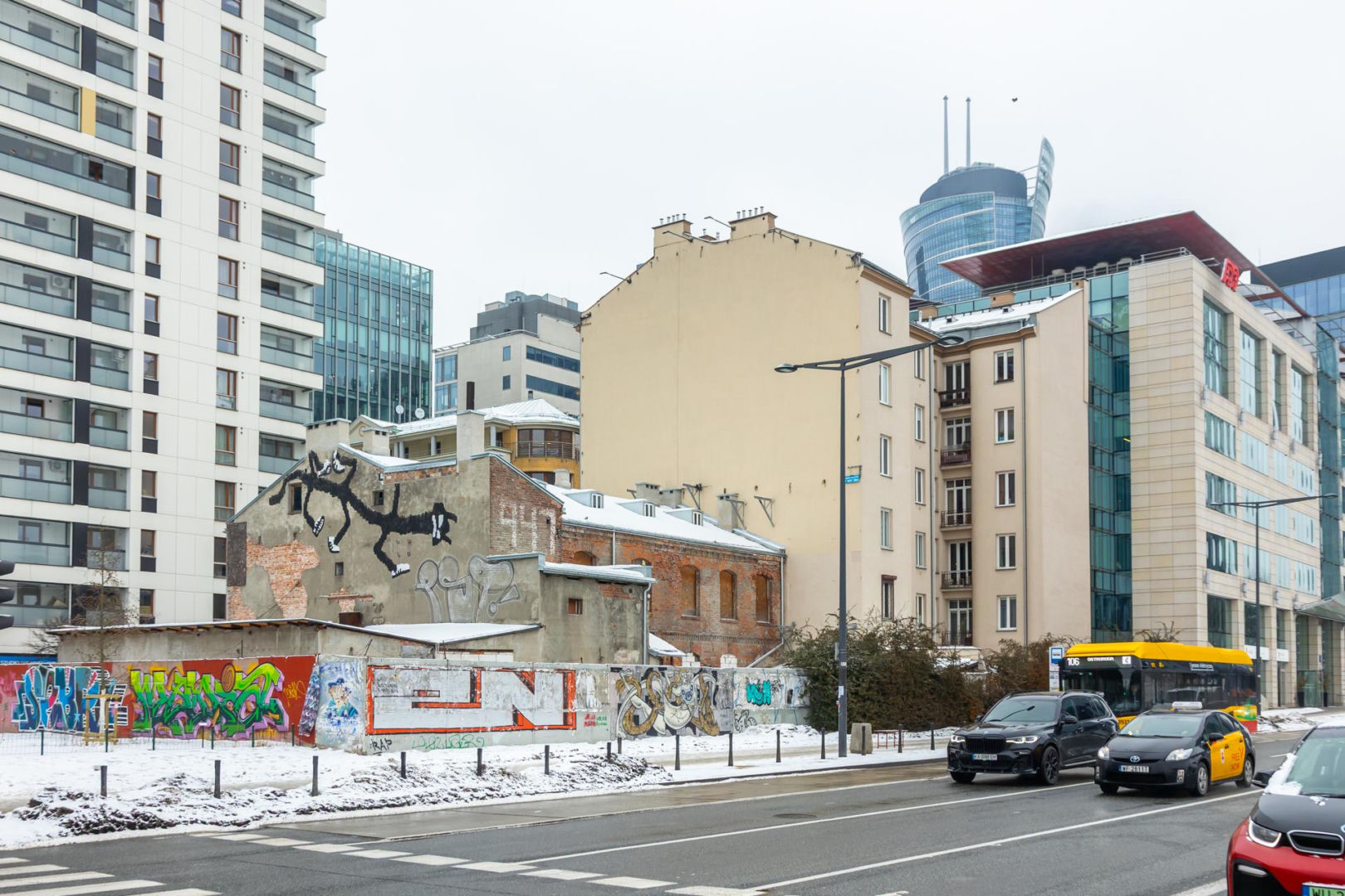 Rejon ulicy Prostej 70 w Warszawie