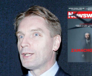 Tomasz Lis, okładka Newsweeka z Jarosławem Kaczyńskim