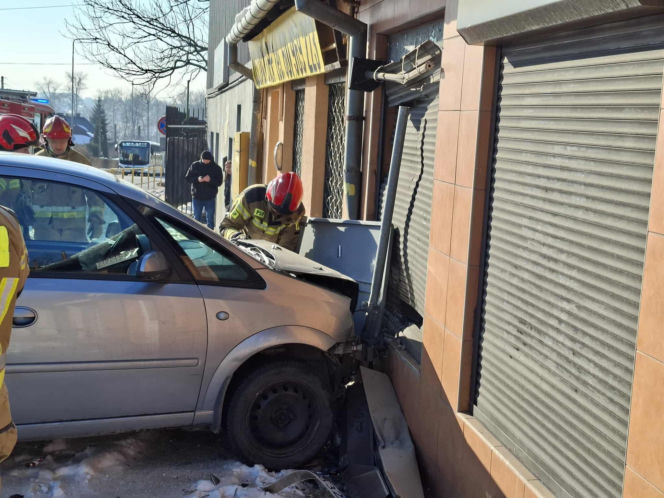 Wypadek na ulicy Radomskiej w Starachowicach