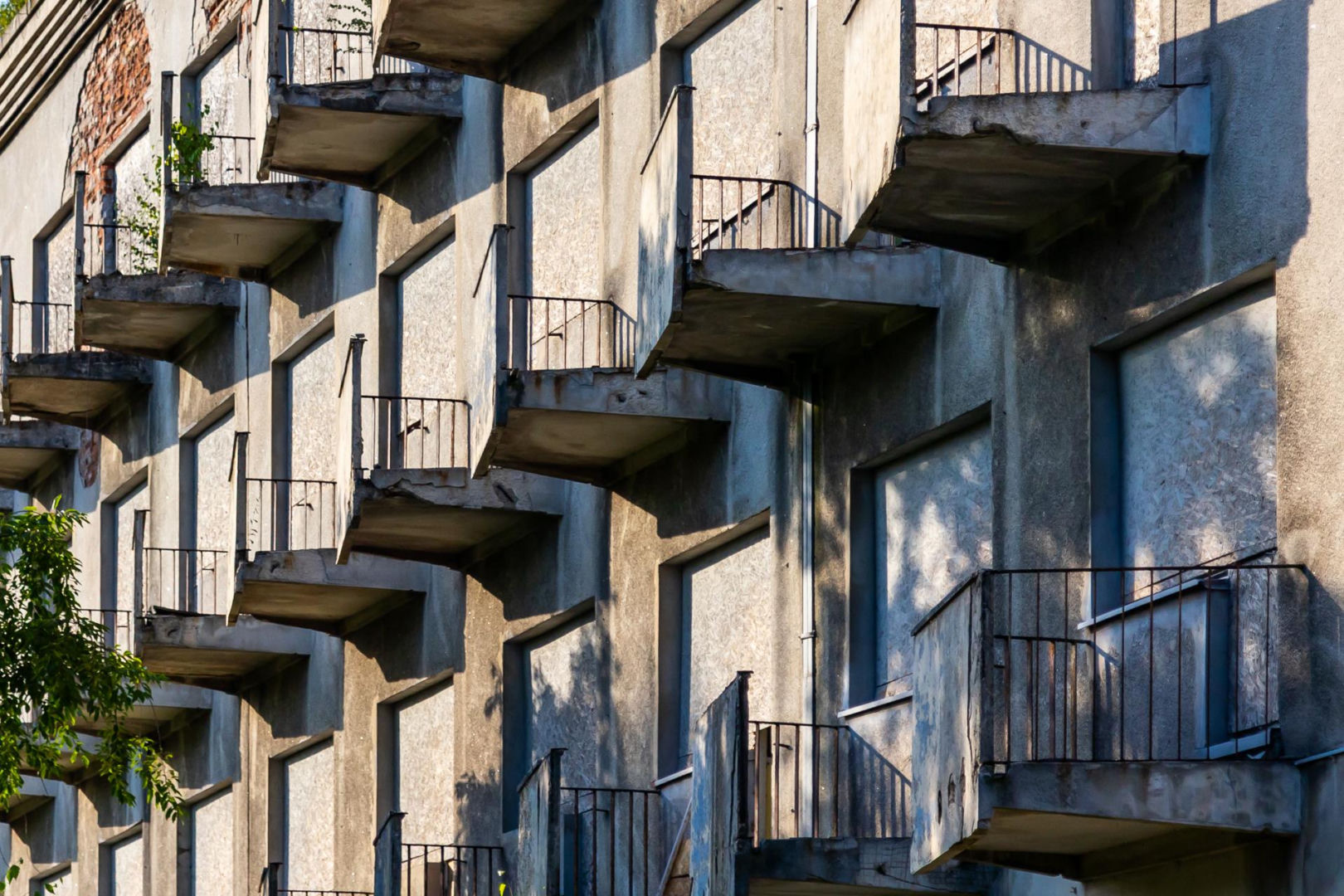 Opuszczone sanatorium wojskowe Wiarus w Ciechocinku