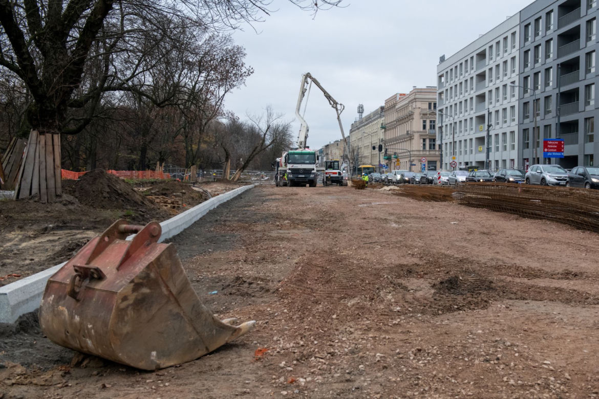 Rusza kolejny etap prac na ul. Północnej w Łodzi	