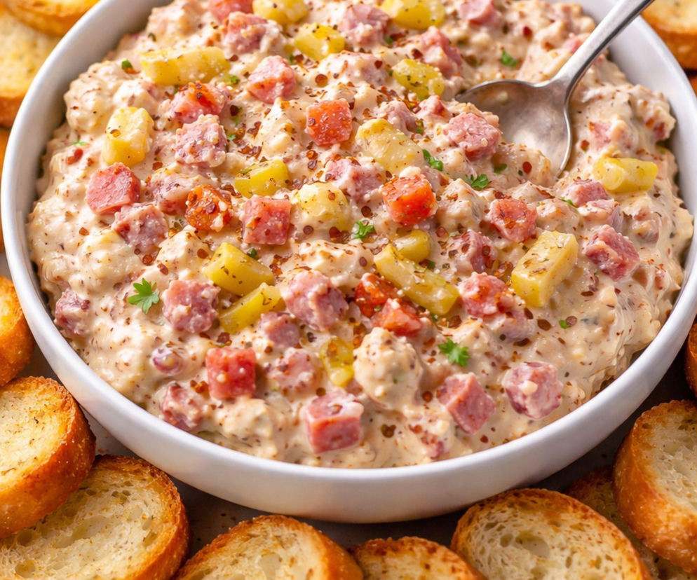 Kremowy Italian Grinder Dip – kanapkowy hit zamieniony w uzależniającą pastę do chleba i krakersów