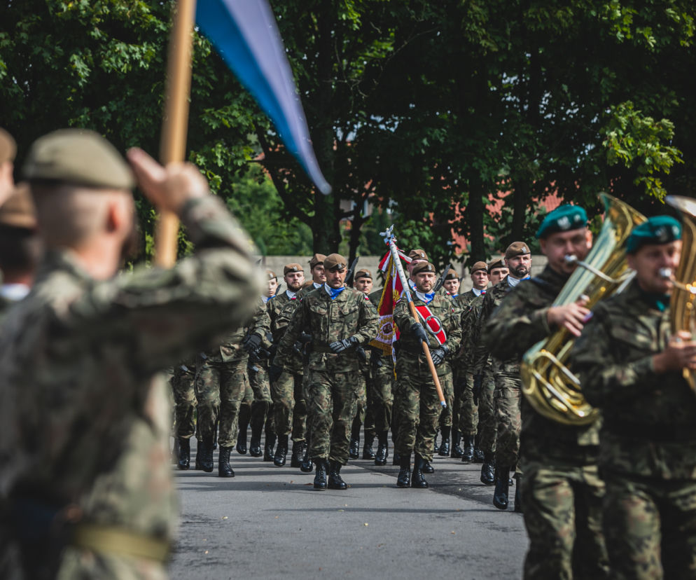 Przysięgę wojskową w Braniewie złożyło prawie 60 ochotników