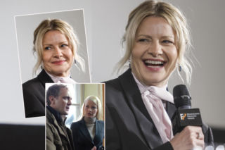 Szykowna Kożuchowska łapała miny na pokazie filmu, w którym zagrała 21 lat temu. Wyglądała świetnie!