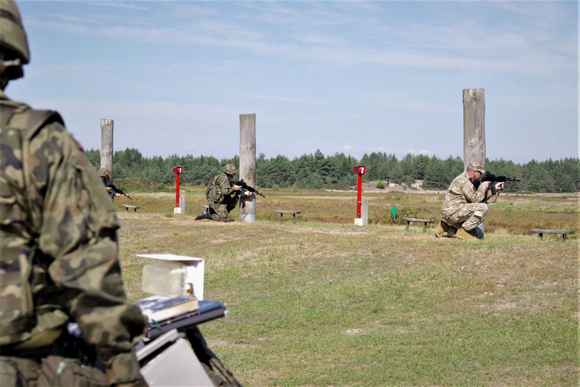 Ćwiczenia Gwardii Narodowej USA i podkarpackich "Terytorialsów"